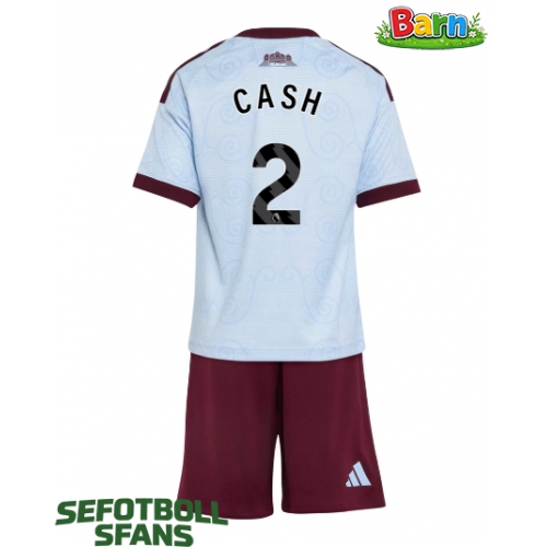 Aston Villa Matty Cash #2 Tredjeställ Barn 2026-27 Kortärmad (+ Korta byxor)
